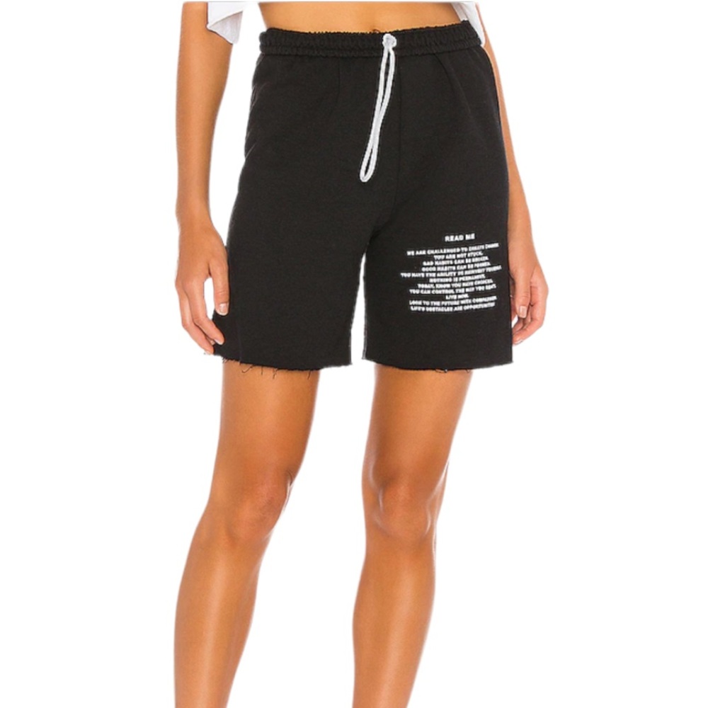 Boys Lie Read Me V2 Sweat Shorts In Black Size M
